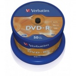 Купити Диск Verbatim DVD-R 50шт (43548) 