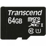 Купити Transcend MicroSDXC 64GB Premium UHS-1 + class 10 (TS64GUSDU1)