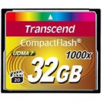 Купити Transcend 32Gb Compact Flash 1000x (TS32GCF1000)