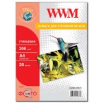 Купити WWM A4 Glossy Paper 20аркушів (G200.20/C)