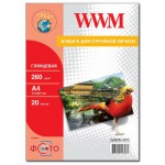 Купити WWM A4 Glossy Paper (G260N.20/C)
