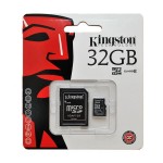 Купити KINGSTON MicroSD 32GB Class 4 + SD adapter
