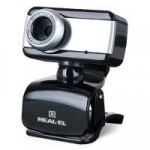 Купити Веб-камера REAL-EL FC-130 Black-Grey