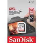 Купити Sandisk 16GB SDHC Ultra Class 10 UHS (SDSDUNC-016G-GN6IN)