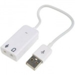 Купити Звукова плата Dynamode USB-Sound7 White