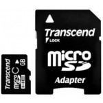 Купити Transcend MicroSDHC 32GB + SD adapter (class 10)