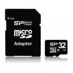 Купити Silicon Power MicroSDHC 32GB + SD adapter (class 10)