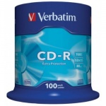 Купити Диск Verbatim CD-R 100шт (43411) 