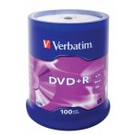 Купити Verbatim DVD+R (43551) 100шт