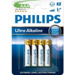 Купити Philips AAA 4шт Ultra Alkaline (LR03E4B/10)