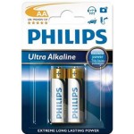 Купити Philips AA 2шт Ultra Alkaline (LR6E2B/10)