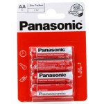 Купити Panasonic AA 4шт Red Zinc (R6REL/4BPR)