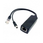 Купити PoE 802.3at 30Вт з портами Ethernet 10/100Mbps OEM Q50 (8863) Black