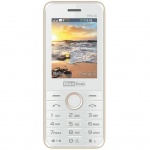Купити Мобільний телефон Maxcom MM136 White-Gold (5908235973500)