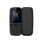 Купити Мобільний телефон Nokia 105 SS 2019 Black (16KIGB01A13)