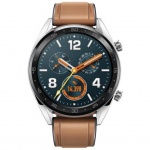 Купити Смарт-годинник Huawei Watch GT 2 46mm Classic Silver Brown Latona-B19V(55024470)