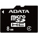 Купити Карта пам'яті A-DATA MicroSDHC 8GB Class 4 card only (AUSDH8GCL4-R)