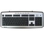 Купити Клавіатура A4Tech KLS-23MU Silver-Black