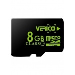Купити Карта пам'яті Verico MicroSDHC 8GB Class 10 card only (1MCOV-MDH883-NN)