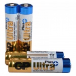 Купити Батарейка GP LR3/AAA лужна Ultra Plus Alkaline 4шт. (24AUPHM-2UE4)