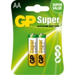 Купити Батарейки GP Super Alkaline AA 1.5V LR6 2 шт. (15A-U2 )