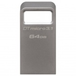 Купити Kingston 64Gb DT Micro USB Silver (DTMC3/64GB)