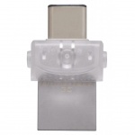 Купити Kingston 128GB DataTraveler microDuo 3C Silver-White (DTDUO3C/128GB)