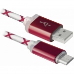 Купити Кабель Defender USB 2.0  AM-micro BM 08-03LT 1m (87556)