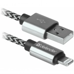 Купити Кабель Defender USB 2.0 AM-Lightning M 01-03T PRO 1m (87809)