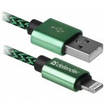 Купити Кабель Defender USB 2.0 AM-Lightning M 1m (87810)