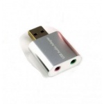 Купити Звукова плата USB 2 Channel mini C-Media chip RTL (B00668)