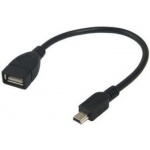 Купити Перехідник USB AM - mini AF OTG адаптер (B00284)
