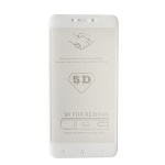 Купити Захисне скло 5D Xiaomi Redmi 5 White (тех.пак)