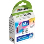 Купити Картридж ColorWay for HP CZ111AE 655 Magenta (CW-H655M)