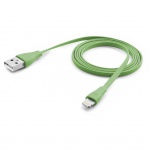 Купити Кабель CellularLine Lightning 1m Green (USBDATACFLMFIIPH5G)