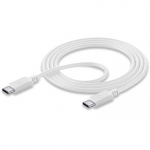 Купити Кабель CellularLine USB-C / USB-C 1.2m White (USBDATACUSBC-CW)