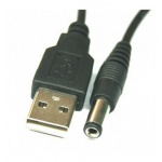 Купити Кабель живлення USB AM - DC 5mm 0.8m (B00315)