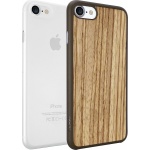Купити Комплект накладок Ozaki O!coat 2в1 Jelly+wood iPhone 7/8 Zebrano+Clear