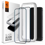 Купити Захисне скло Spigen Apple iPhone 12/12 Pro  tR ALM FC Black (AGL01802)