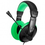 Купити Навушники Gemix W-300 Black-Green 