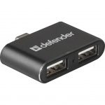 Купити Defender Quadro Dual USB3.1 TYPE C - USB2.0, 2 port (83207)