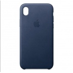 Купити Чохол Apple Leather Case Original iPhone XR Midnight Blue