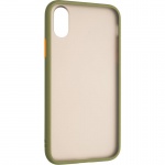 Купити Чохол Gelius Bumper Mat Case for iPhone X/XS (80165) Green