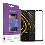 Купити Захисне скло MakeFuture Xiaomi Poco M3 Full Cover full glue Black (MGF-XPM3)
