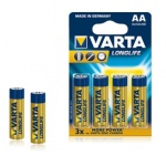 Купити Батарейка Varta Longlife AA LR6 4шт. (4106101414)
