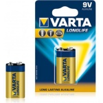 Купити Батарейка Varta Longlife 6LR61 Крона 1шт. (4122101411)