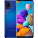 Купити Смартфон Samsung Galaxy A21s A217 4/64GB Blue (SM-A217FZBOSEK)