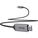Купити Адаптер Baseus Video Type-C Male To HD4K Male Adapter Cable 1.8m (CATSY-0G)