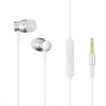 Купити Навушники Baseus EL-01 Lark Series Wired (WEBASEEJ-LA0S) Silver