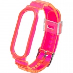 Купити Ремінець для фитнес браслета Xiaomi Neon Silicone Band for Mi Band 5 Pink (83743)